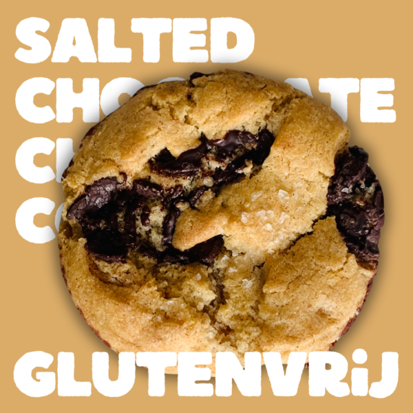 Glutenvrij Salted Chocolate Chip Cookie Glutenvrij Salted Chocolate Chip Cookie