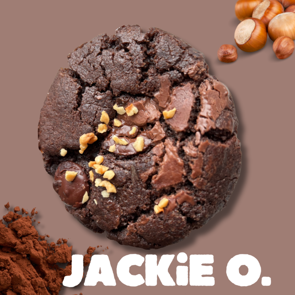 Jackie O. triple chocolade met hazelnoot chocopasta