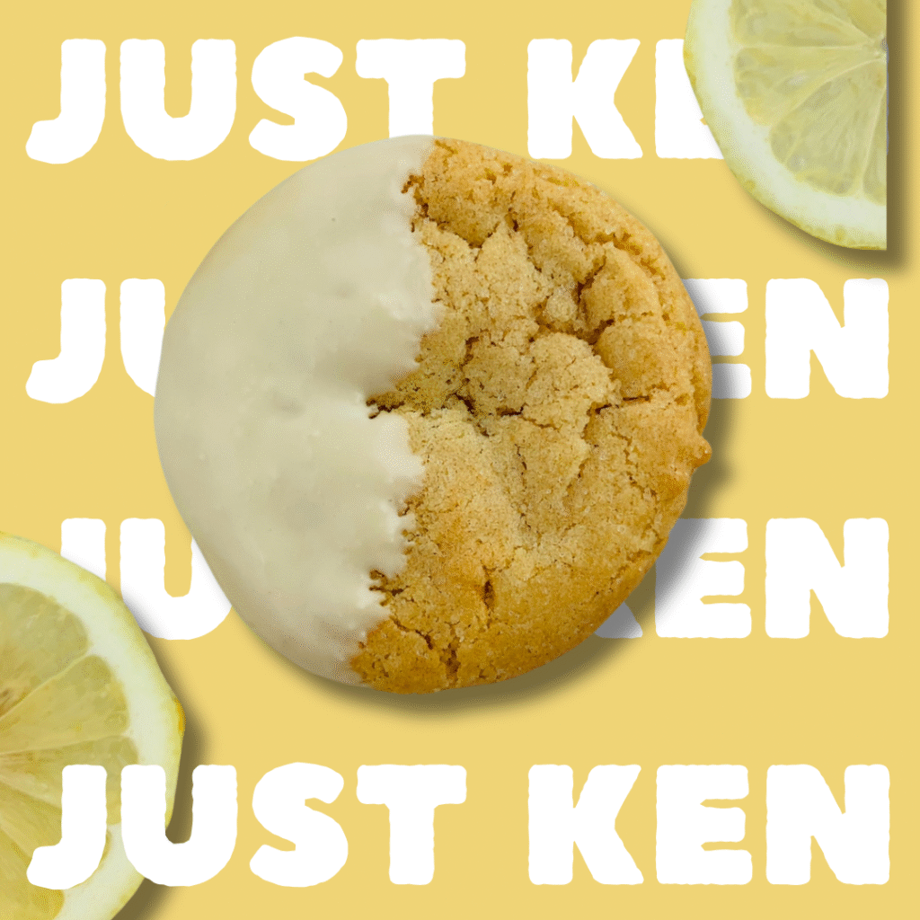 Just Ken triple lemon white chocolate crumble