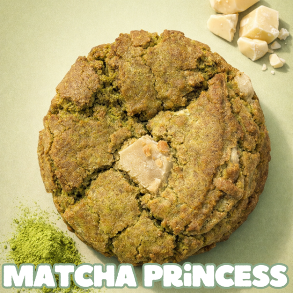 Matcha Princess vegan cookie Matcha Princess vegan cookie